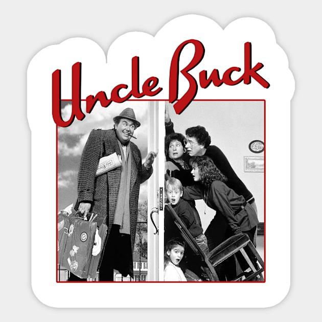 Uncle Buck Retro Movie Sticker by GWCVFG